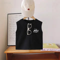 Joyla Kids Sleeveless Tee – The Panda Cartoon Vest That Keeps Cool & Looks Adorable