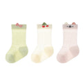Joyla Baby Socks – 3-Pack Breathable Mesh Cotton Socks That Tiny Feet Will Love