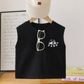 Joyla Kids Sleeveless Tee – The Panda Cartoon Vest That Keeps Cool & Looks Adorable