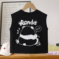 Joyla Kids Sleeveless Tee – The Panda Cartoon Vest That Keeps Cool & Looks Adorable