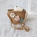 Joyla Kids Beach Bag – The Flower Straw Crossbody That Makes Every Holiday Unforgettable