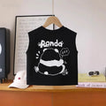Joyla Kids Sleeveless Tee – The Panda Cartoon Vest That Keeps Cool & Looks Adorable