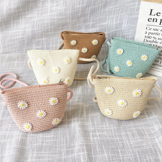 Joyla Kids Beach Bag – The Flower Straw Crossbody That Makes Every Holiday Unforgettable